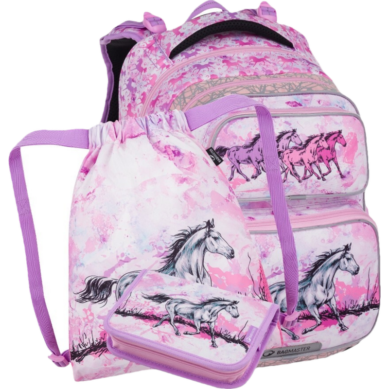 Bagmaster DOPI 24 A malý školní set pro prvňáčky – koně