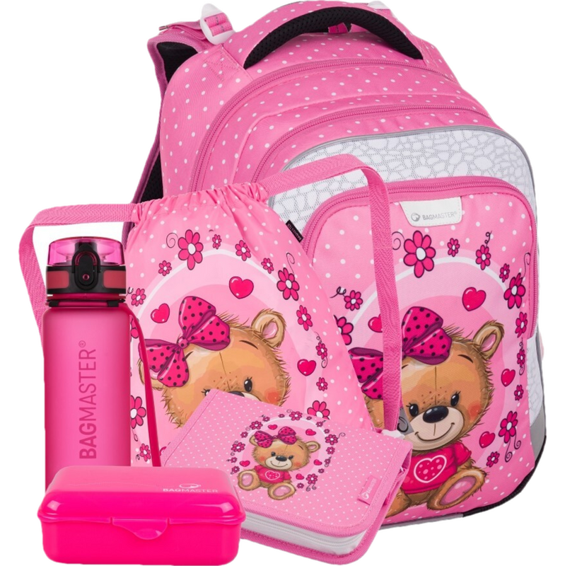 Bagmaster LUMI 24 H velký školní set pro prvňáčky – medvídek
