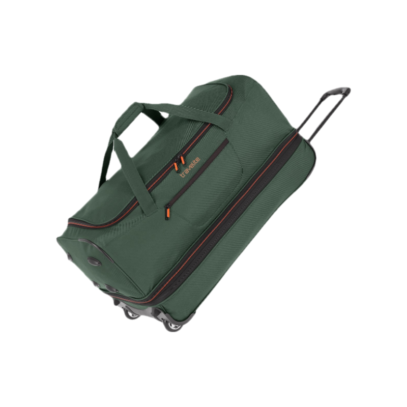 Travelite Basics Wheeled duffle L Dark green 108103134