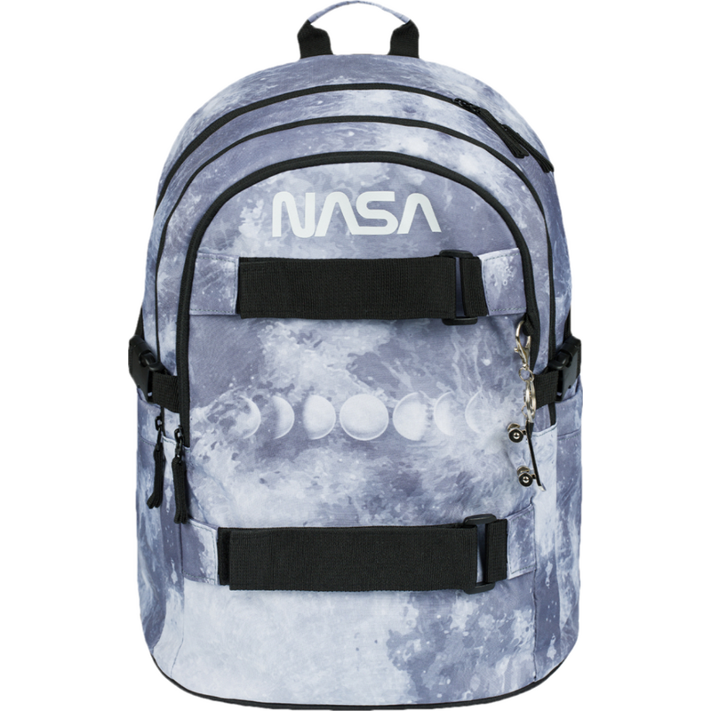 BAAGL Školní batoh Skate NASA Grey