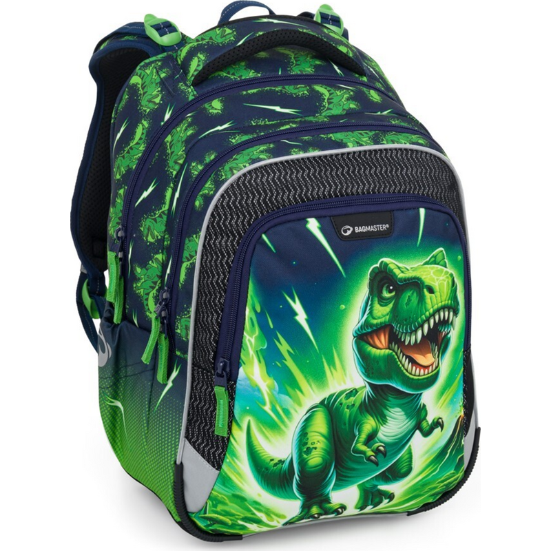 Bagmaster LUMI 25 C školní batoh – dinosaurus