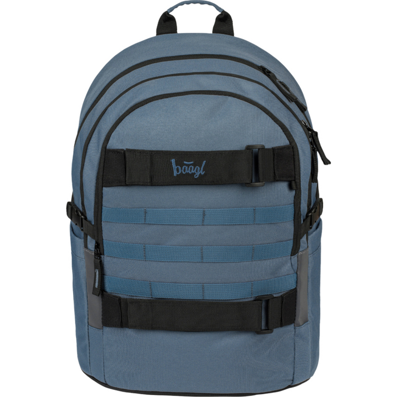 BAAGL Školní batoh Skate Dust Blue 25l