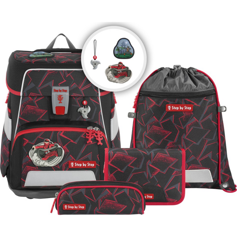 Step by Step Školní aktovka SPACE pro prvňáčky - 5dílný set