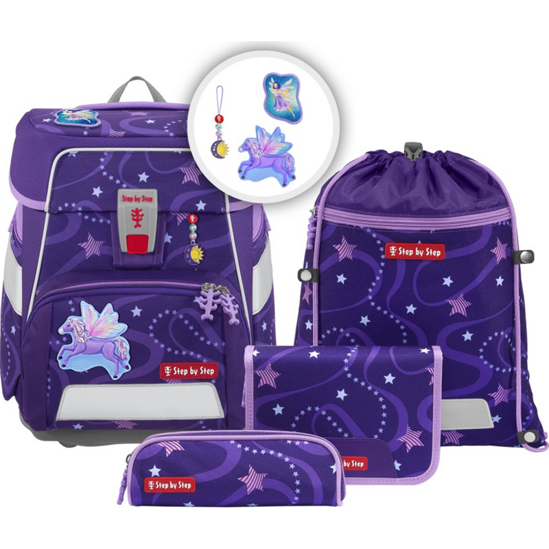 Step by Step Školní aktovka SPACE pro prvňáčky - 5dílný set