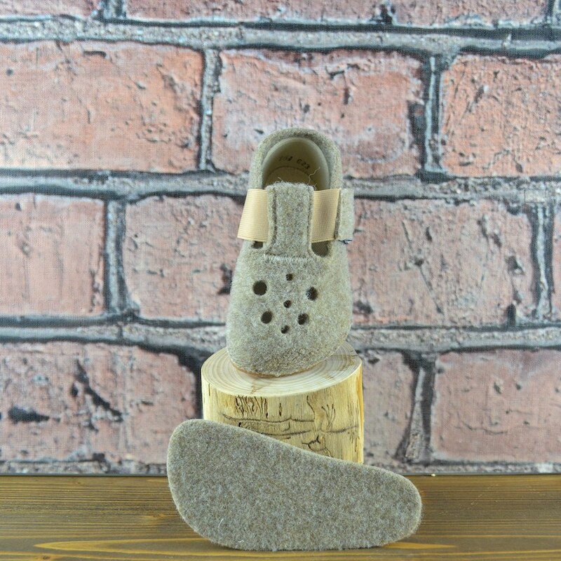 Dětské Barefoot papučky Pegres BF04 108107587