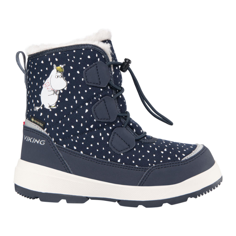 Dětská zimní obuv Viking 3-93000-5 Toasty Warm GTX Zip Moomin Navy 108108688