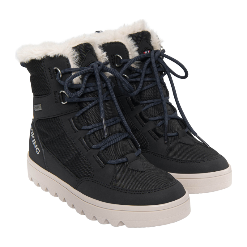 Dětská zimní obuv Viking 3-93810-2 Fleek Warm GTX Zip Black 108108689