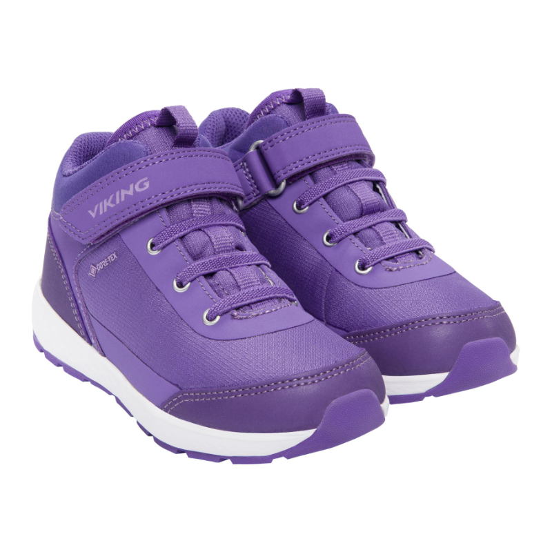 Dětská celoroční obuv Viking 3-50020-21 Spectrum Reflex Mid GTX Violet 108108685