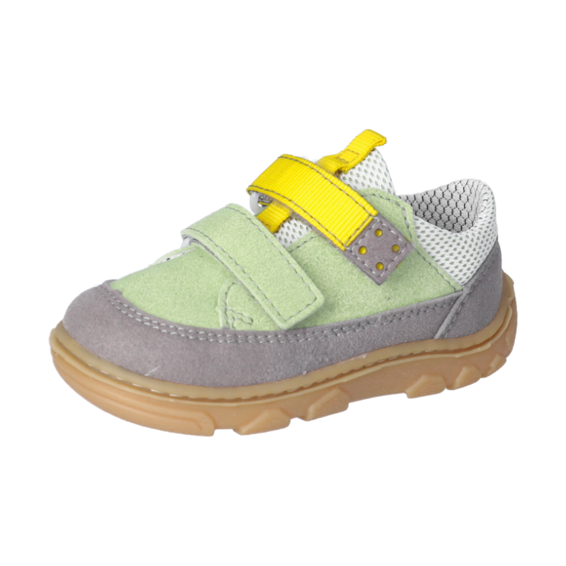 Dětské barefoot tenisky RICOSTA 1301102/520 JOKIN avocado/graphit/gelb 108109380