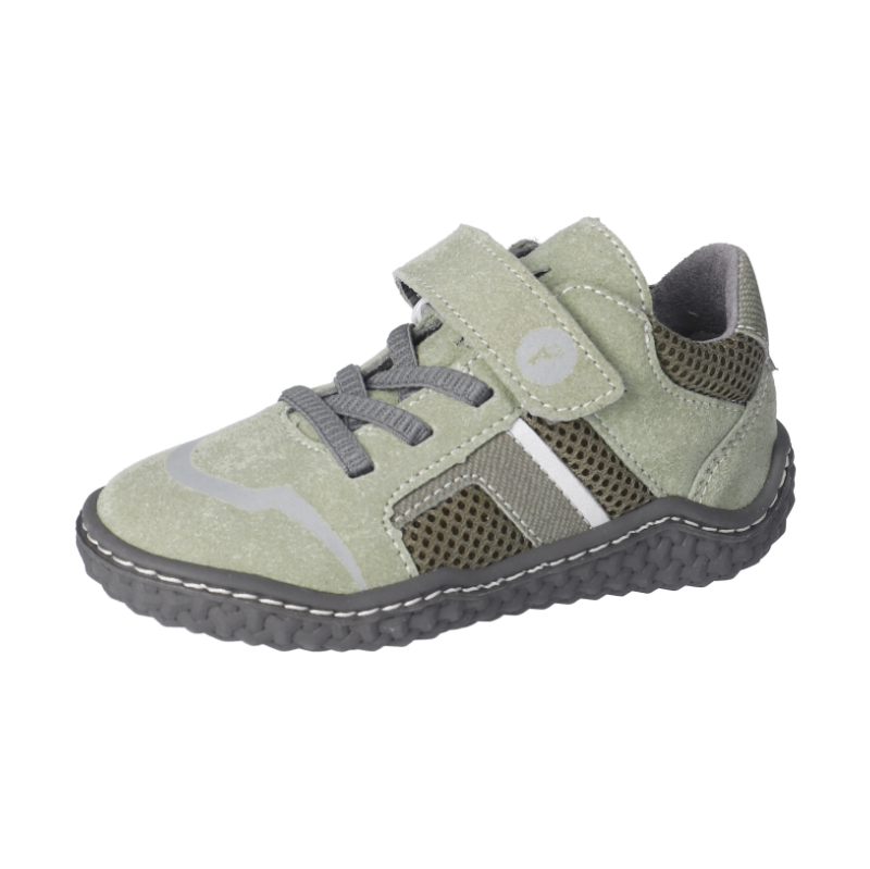 Dětské barefoot tenisky RICOSTA ,4801002/530 JAY eukalyptus/oliv Micro 108109381