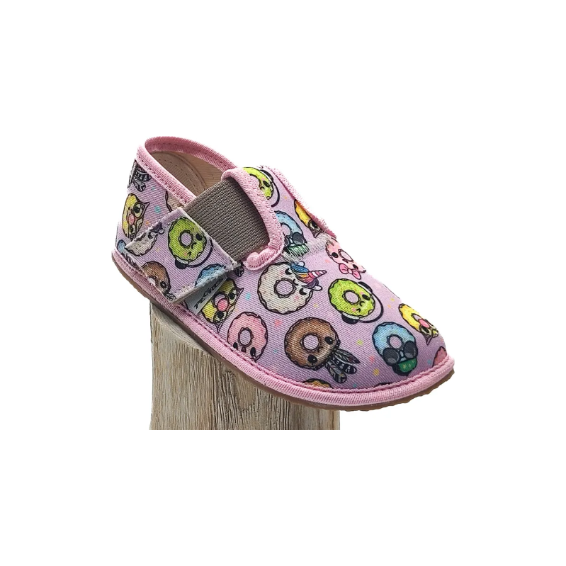 Dětské barefoot přezuvky Pegres, BF01 DONUT 108109955