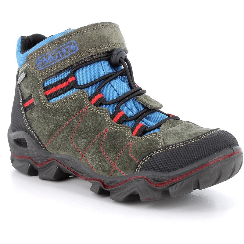 Celoroční obuv Primigi 6894433 MILITARY GREEN-SKY BLUE