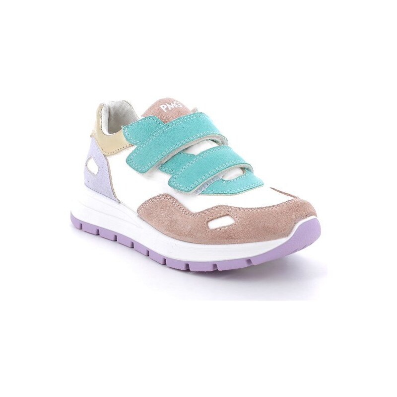 Dětská celoroční obuv Primigi 7873300 PCQ WHITE-AQUAMARINE-PINK