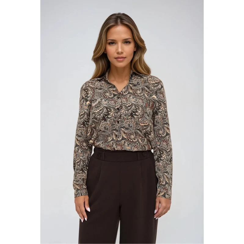 Marisse WOMENS SHIRT Z-KO-4806 CAMEL