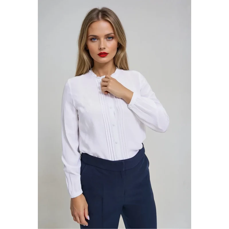 Marisse WOMENS SHIRT Z-KO-4801 WHITE 108113127