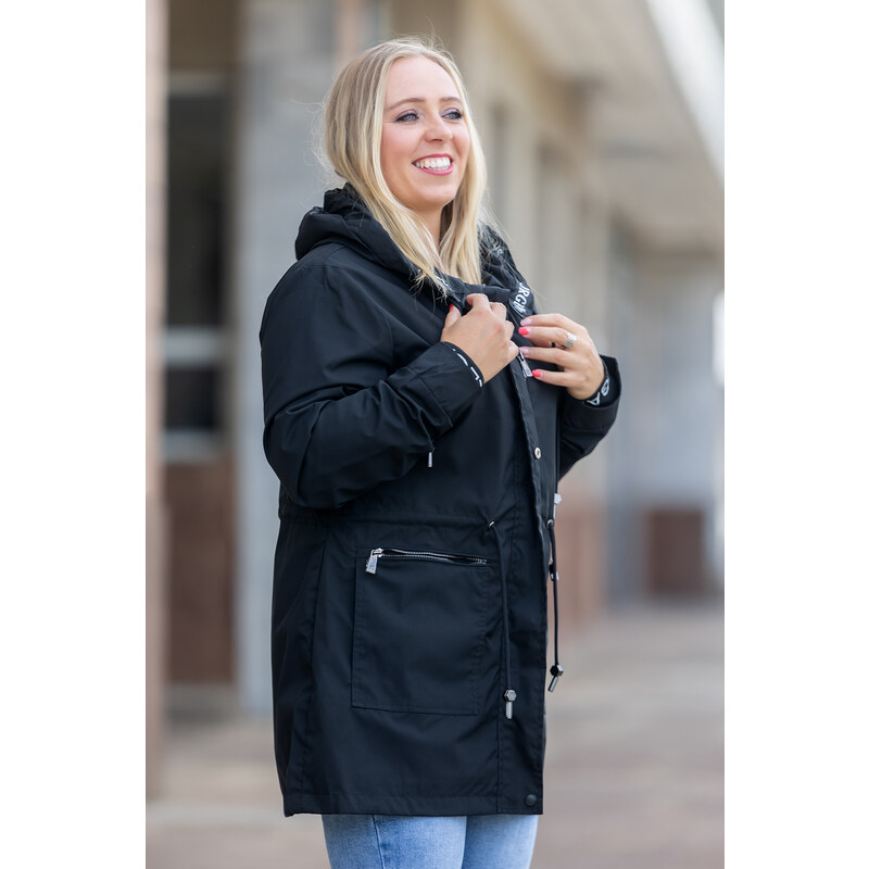 ATURE Dámská parka MADISON [RQW-8029] Barva: Černá, Velikost: M 108114458