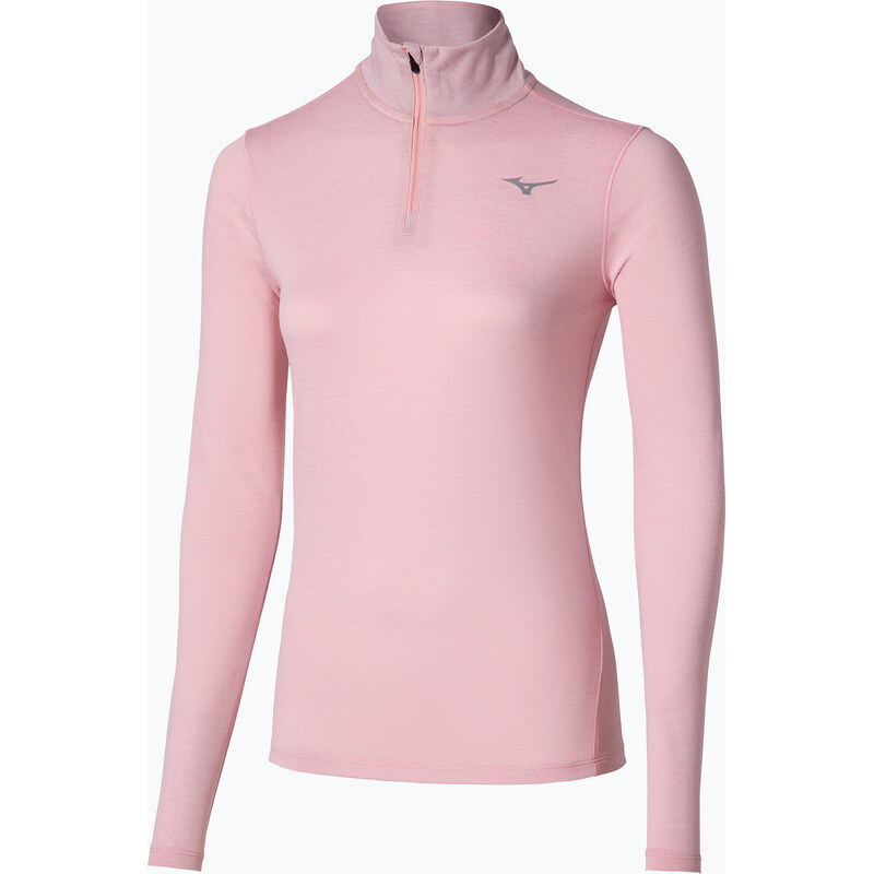 Dámská běžecká mikina Mizuno Core Impulse Half Zip Tee bleached
