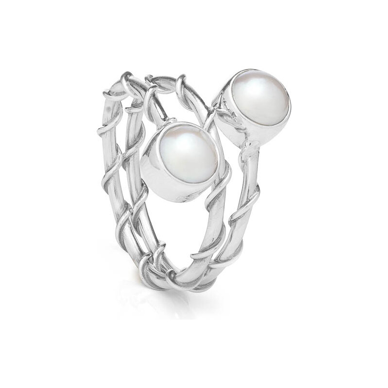 Buka Jewelry Perlový prsten Duri
