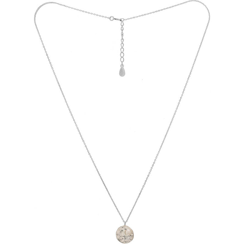 Buka Jewelry Řetízek s drobným přívěskem a mini perličkou 108116103