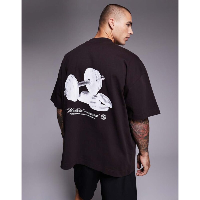 4505 Icon heavyweight cotton oversized t-shirt with quick dry