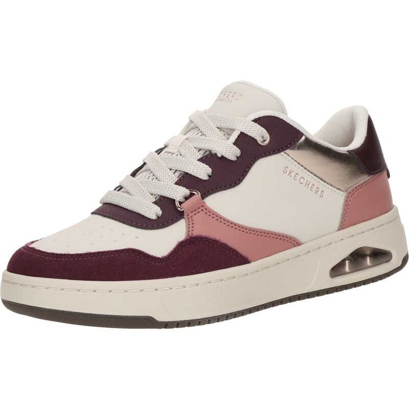 SKECHERS Tenisky UNO zlatá / cyclam / eosin / bílá