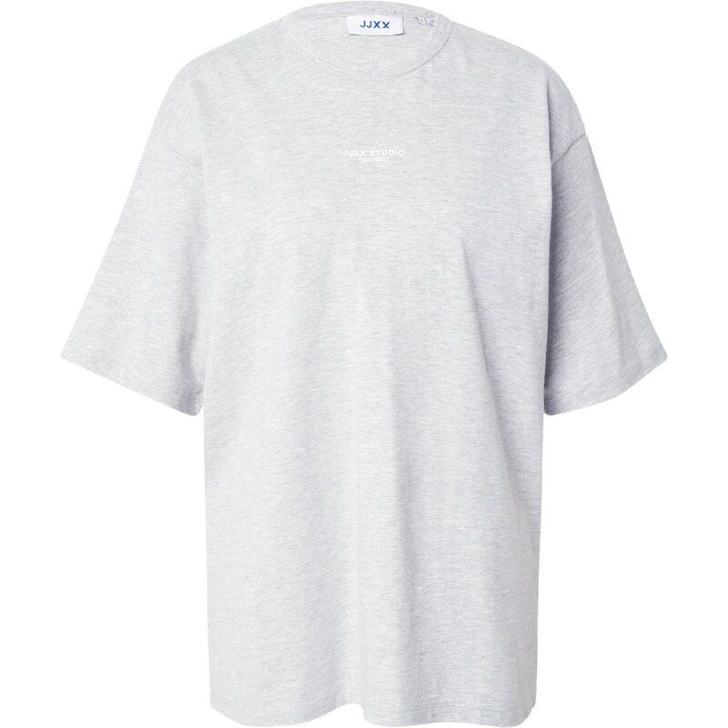 JJXX Oversized tričko JXSTUDIO VESTERBRO světle šedá