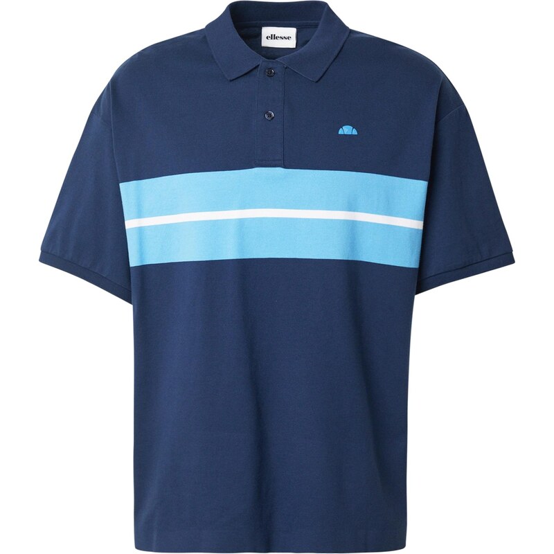ELLESSE Tričko námořnická modř / světlemodrá / bílá