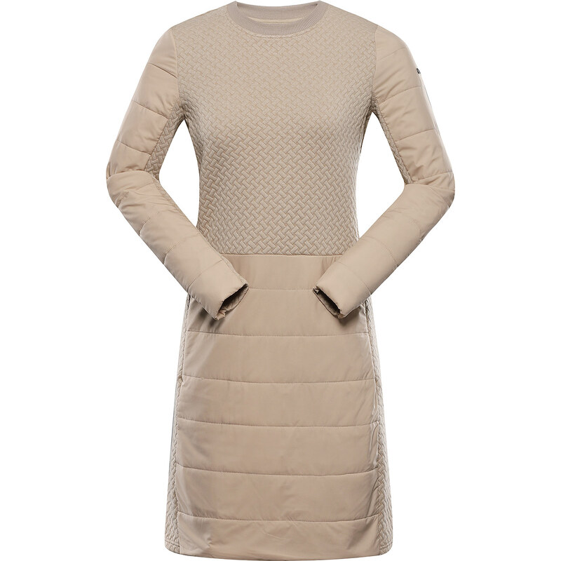 ALPINE PRO - OLWA DÁMSKÉ ŠATY S HŘEJIVOU VÝPLNÍ HI-THERM 108422444