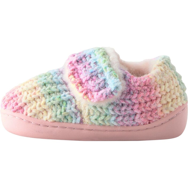 Next Pantofle žlutá / světle zelená / fialová / pink
