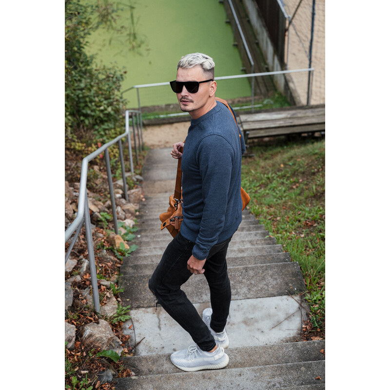 youngprimitive - mikiny & svetry Elon - denim