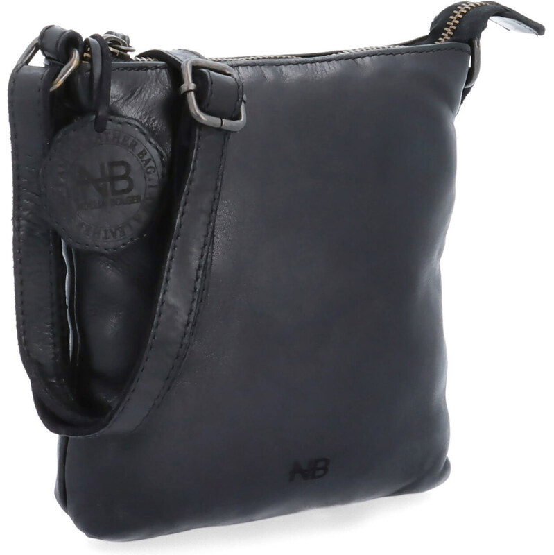 Kožená kabelka crossbody Noelia Bolger černá NB 2415 C