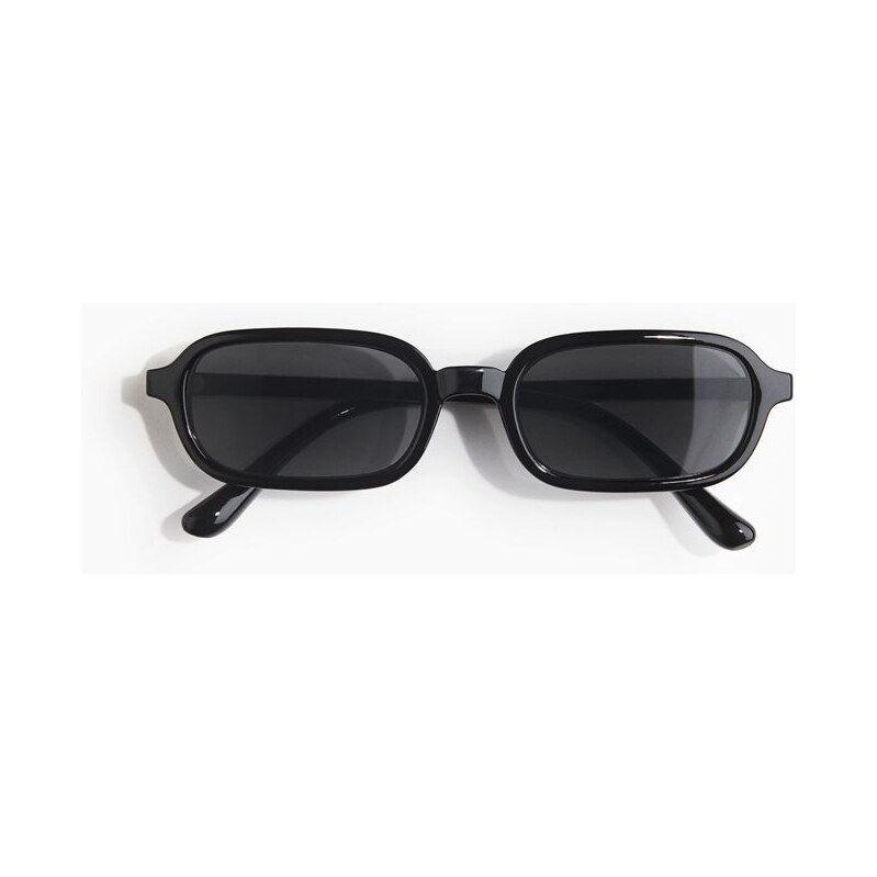 H&M - Hranaté sluneční brýle - černá 108128445