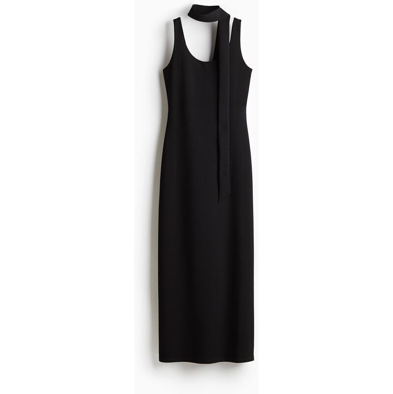 H&M - Šaty bodycons šátkem - černá 108128968