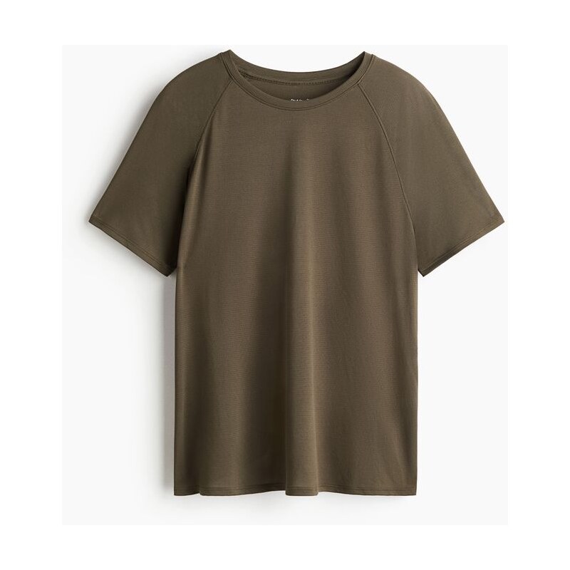 H&M - Sportovní tričko DryMove - zelená 108129062