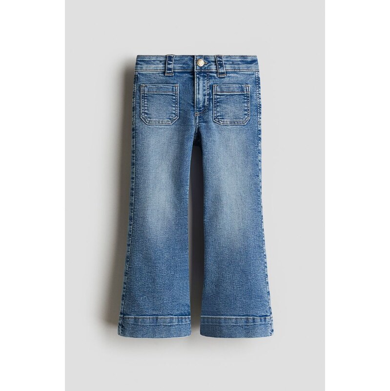 H&M - Flared Leg Jeans - Denim Blue