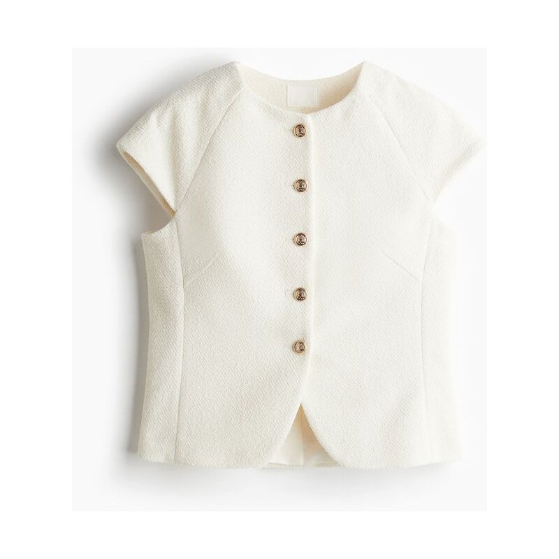 H&M - Propínací top - Bílá