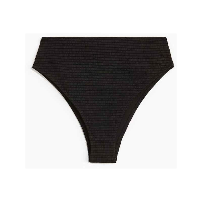 H&M - Bikinové kalhotky Cheekys vysokým pasem - černá 108133046
