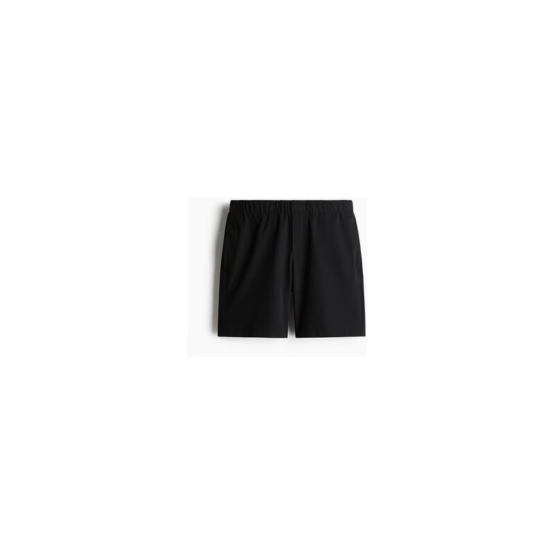H&M - Šortky Relaxed Fit - Černá