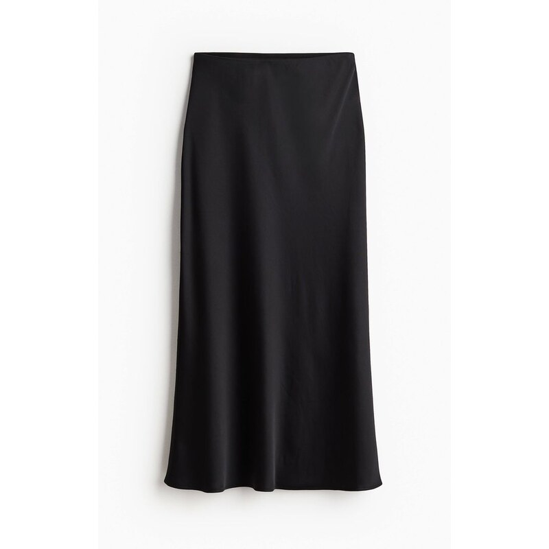 H&M - Sukně midi - Černá