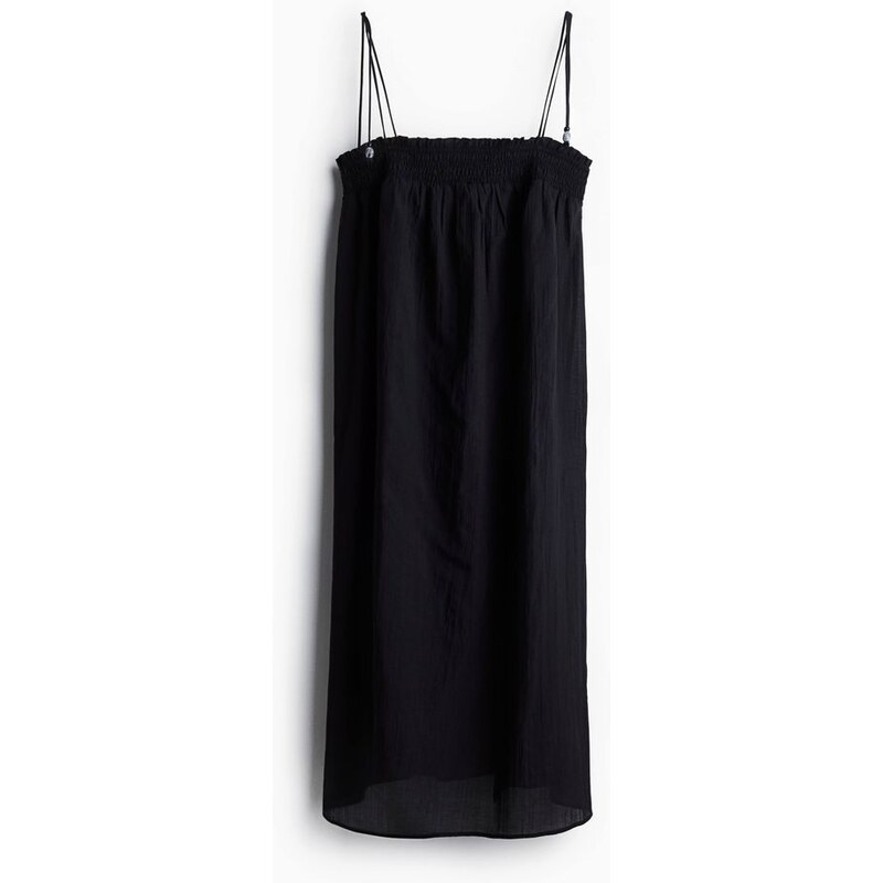 H&M - Plážové šatys vázacími ramínky - černá 108133604