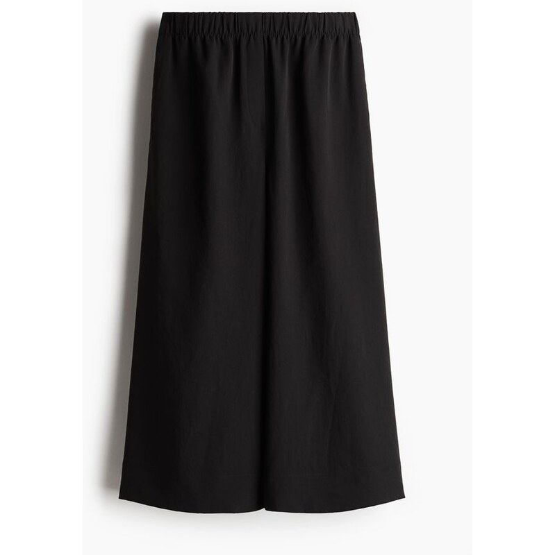 H&M - Široké kulotky - Černá