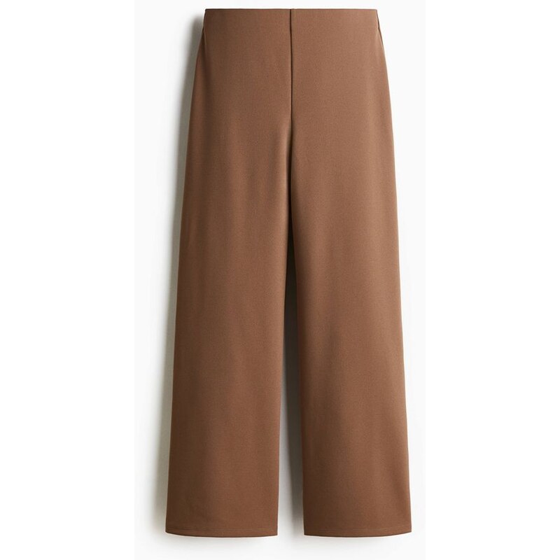 H&M - Žerzejové kalhoty - béžová 108134149