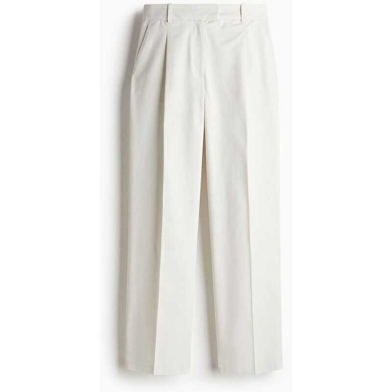H&M - Kalhoty chinos puky - béžová 108134297