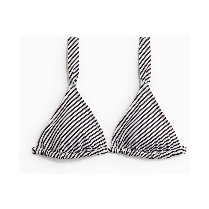 H&M - Vyztužená bikinová podprsenka - černá 108134336
