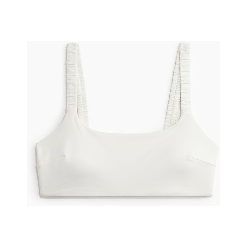 H&M - Vyztužená bikinová podprsenka - bílá 108135085