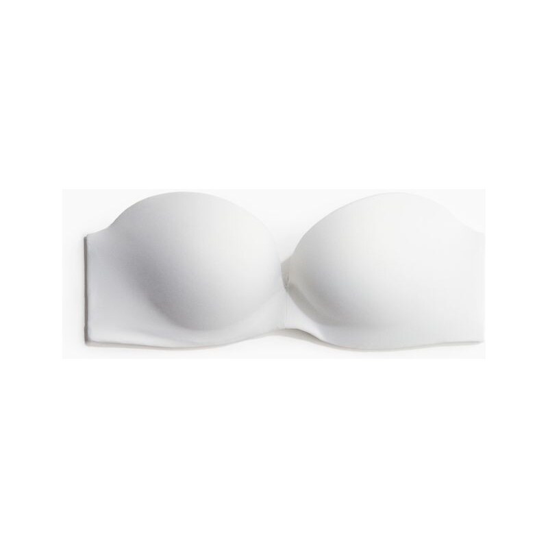 H&M - Balkonetka super push-up z mikrovlákna - Bílá