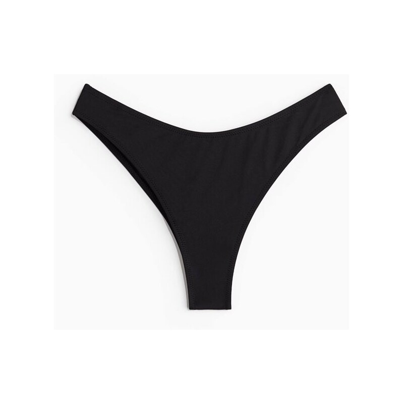 H&M - Bikinové kalhotky brazilian - černá 108135561