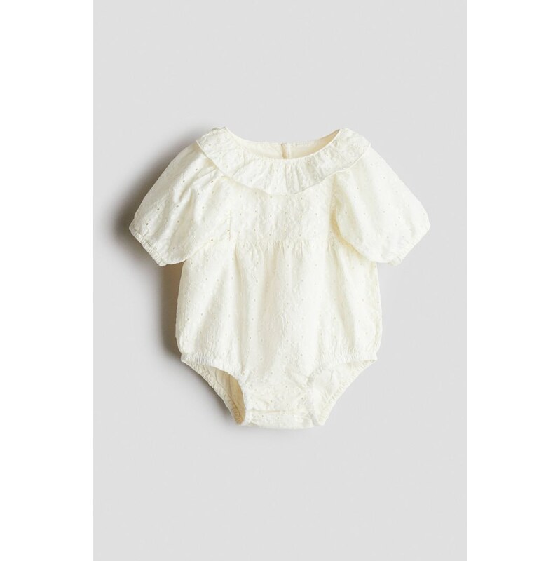 H&M - Overals madeirou - Krémová