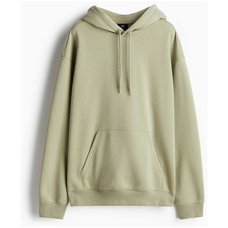 H&M - Mikinas kapucí Loose Fit - Pistáciově Zelená
