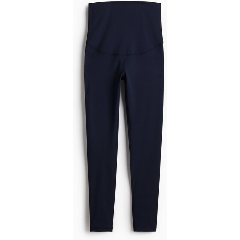 H&M - MAMA Sportovní legíny Before & After - Námořnická Modř